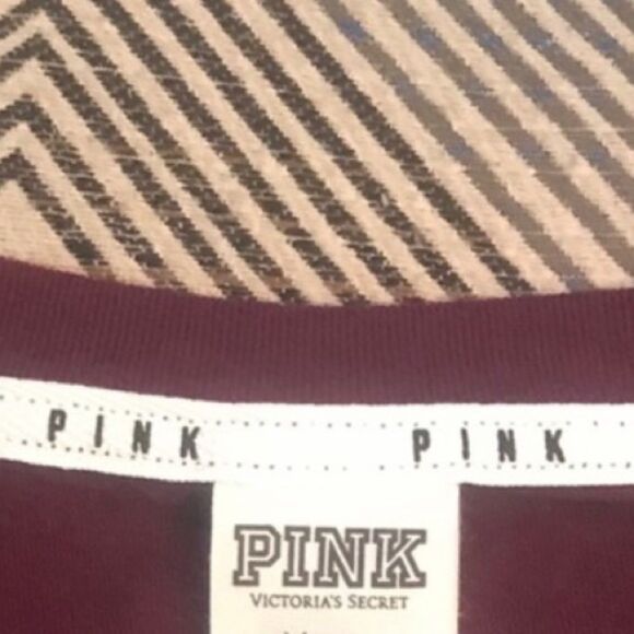 Pink VS Crew Neck Tee - Picture 2 of 4